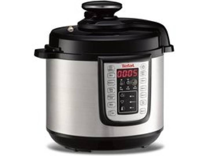 TEFAL Multicuiseur Capacité 6 L Cuisson pression Multifonction 25 programmes Fast and Delicious CY505E10
