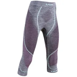 UYN Ambityon Funktionshose melange Damen black melange/pink/aqua XS