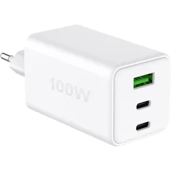 Fontastic Netzteil GAN 100W, 2 x Typ-C + USB-A - ZONA