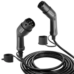 EM2GO EV Verbindungskabel 16A 3phasig Type 2, 8m