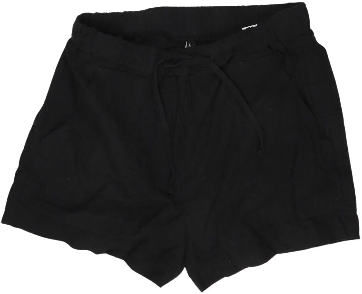 Stradivarius Damen Shorts, Schwarz, Gr. M, Baumwolle - Second Hand