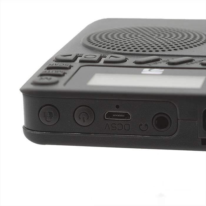 Xtreme Mini Radio Dab+ Db-9-nero
