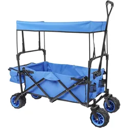 Toboli Faltbarer Bollerwagen mit Sonnendach