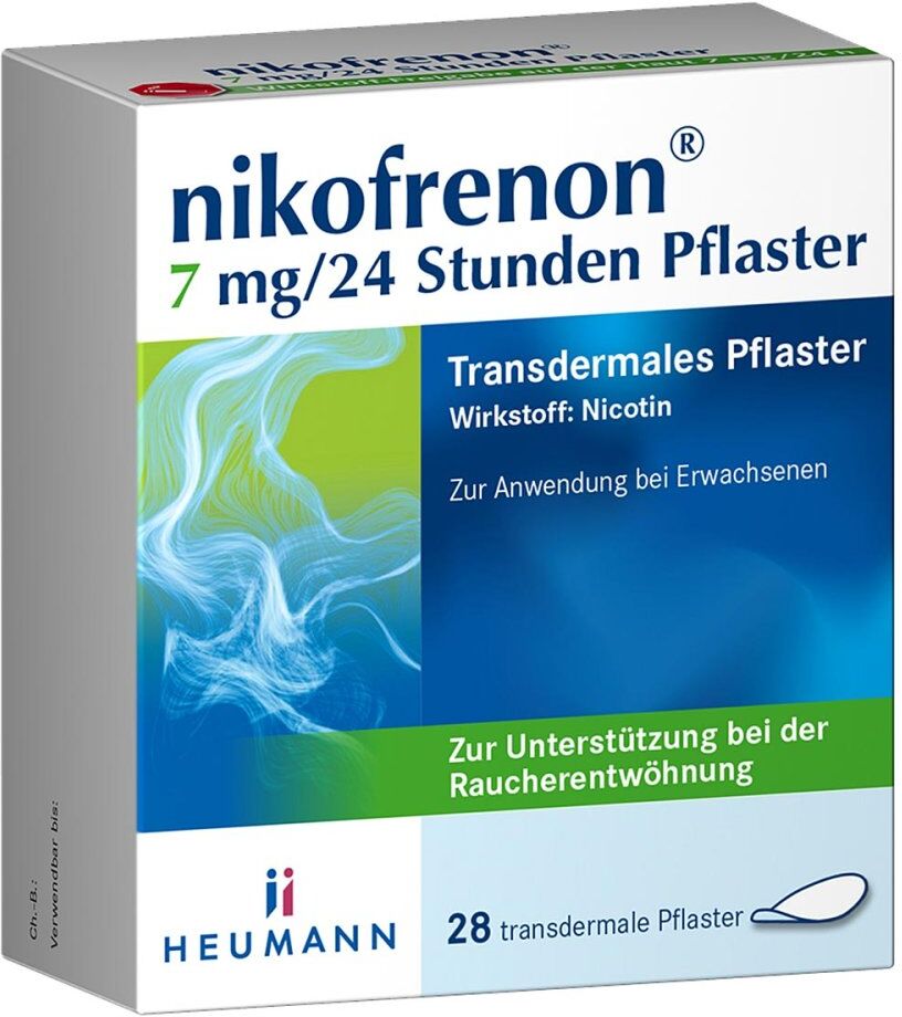 Nikofrenon 7 mg/24 Stunden Pflaster