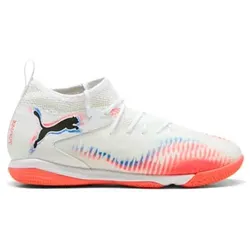 Puma Future 8 Match IT Kinderhallenschuh weiß/orange