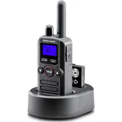 Midland 6er Set BR180 Business Radio C1625.01 PMR-Funkgerät (10 km), Walkie Talkie