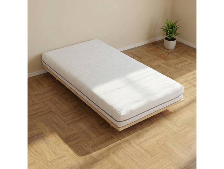 Matelas mousse froide 7 zones Dream Flex 90 x 200cm D2 souple Polyester Blanc