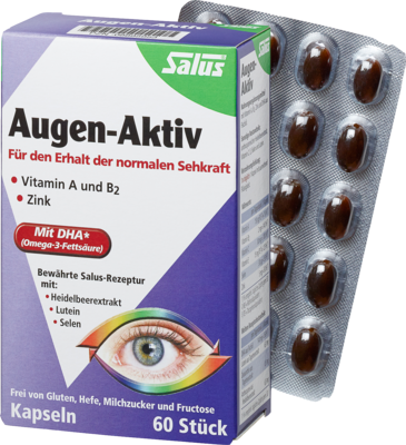 SALUS Pharma GmbH AUGEN AKTIV Kapseln Salus 54,6 g 08895953