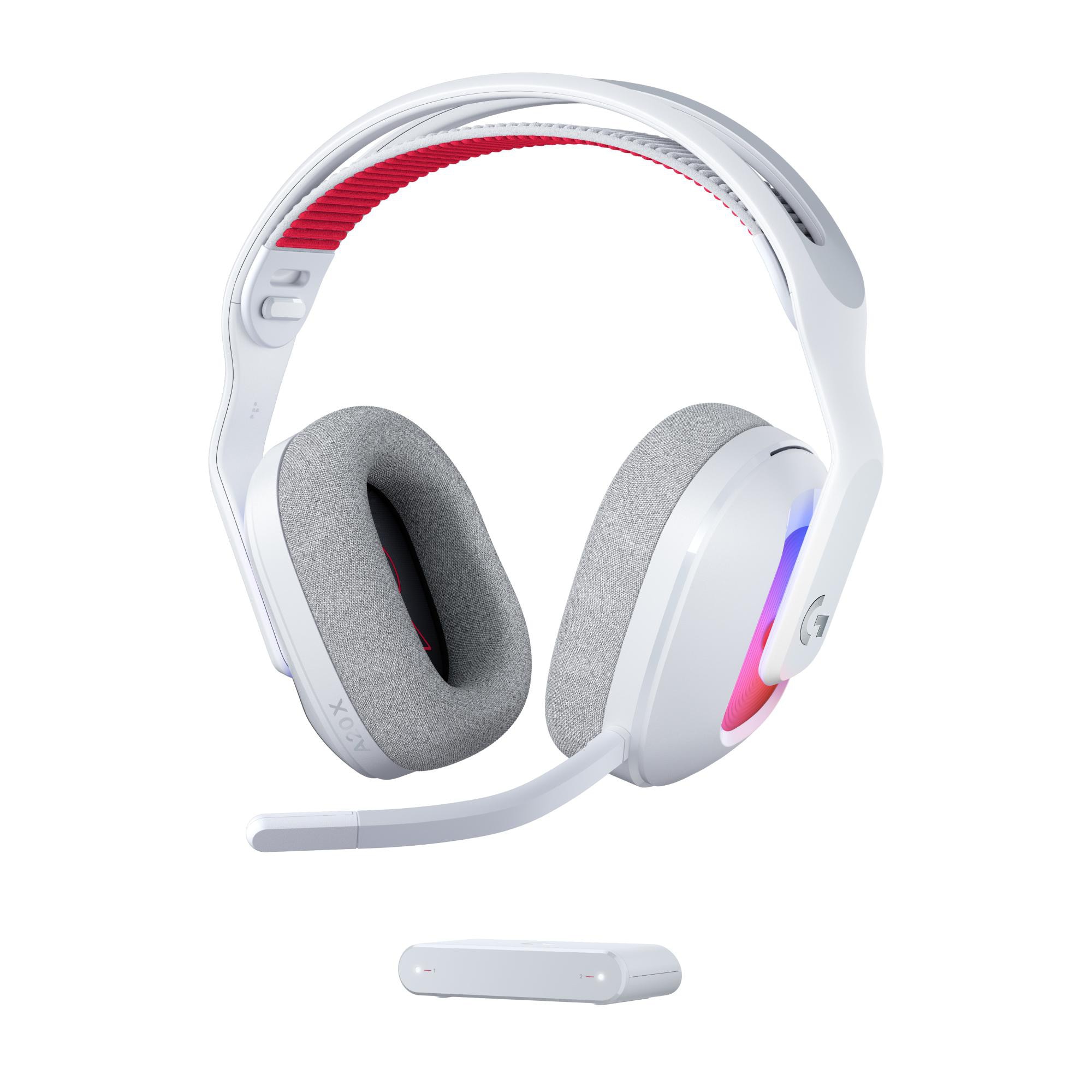 LogitechG ASTRO A20 X Gaming Headset kabellos / kabelgebunden (Bluetooth / Funk) Weiß