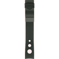 Certina - Kautschuk Ds Rookie Chrono Kautschukband Schwarz C603016216 - schwarz
