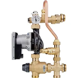 Fußboden Festwertregelset mit Pumpe Wilo oder Grundfos Pumpengruppe Heizung 686 FIX