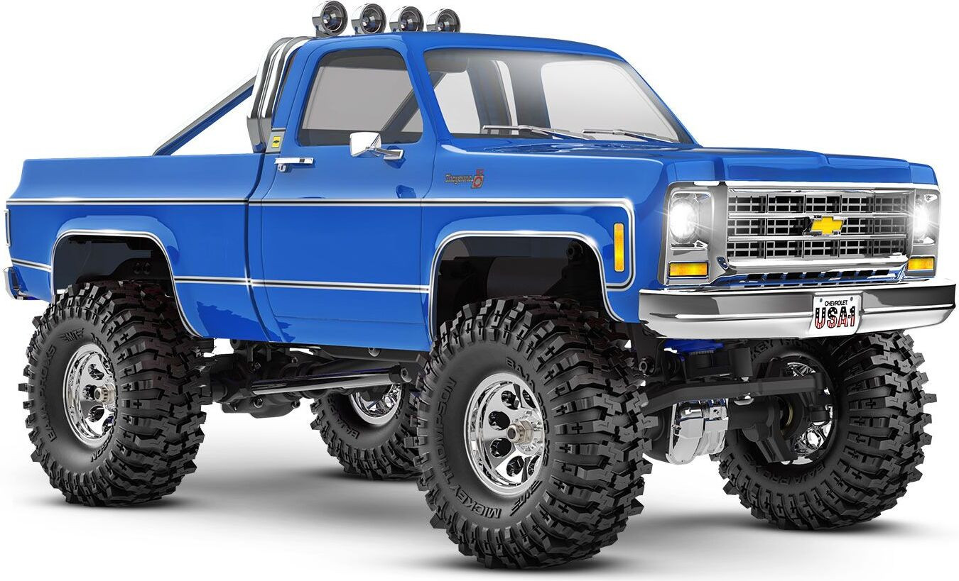 Traxxas TRX-4M Chevrolet K10 1979 schaal 1:18 blauw