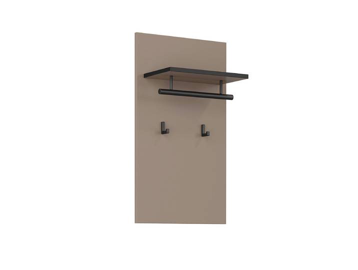 Porte-manteau Mural 2 Pantères Lilia Taupe