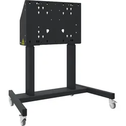 SmartMetals Mobiler Bodenlift mit Kollisionsschutz max. 86 Zoll, schwarz