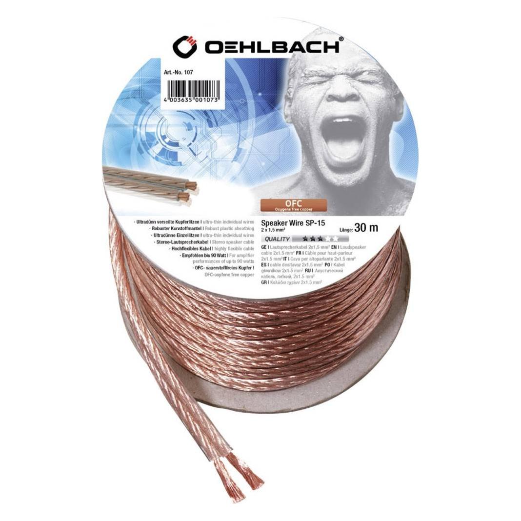 Oehlbach Speaker Wire SP15 (30 m, 1.50 mm²) (0107)