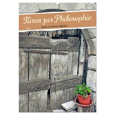 Türen zur Philosophie (Wandkalender 2026 DIN A2 hoch), CALVENDO Monatskalender