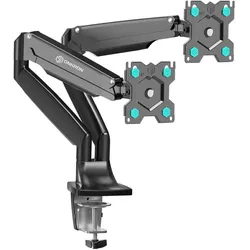 Onkron MONITOR ACC WALL MOUNT/13-32" BLACK G200-B (Tisch, Wand, 32", 9 kg), Monitor Halterung, Schwarz