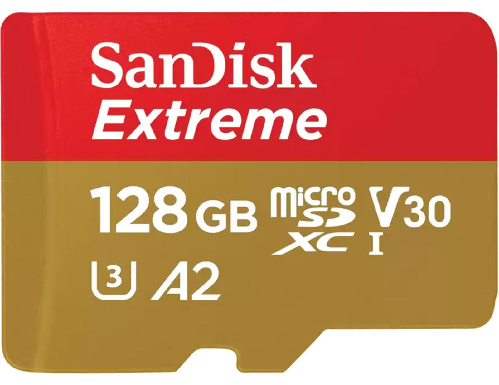 SanDisk Extreme microSDXC UHS-I Flashgeheugenkaart - 128 GB - A2 / V30 / U3 / Class10