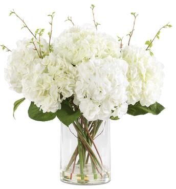 Uttermost Anastasia Hydrangea Centerpiece