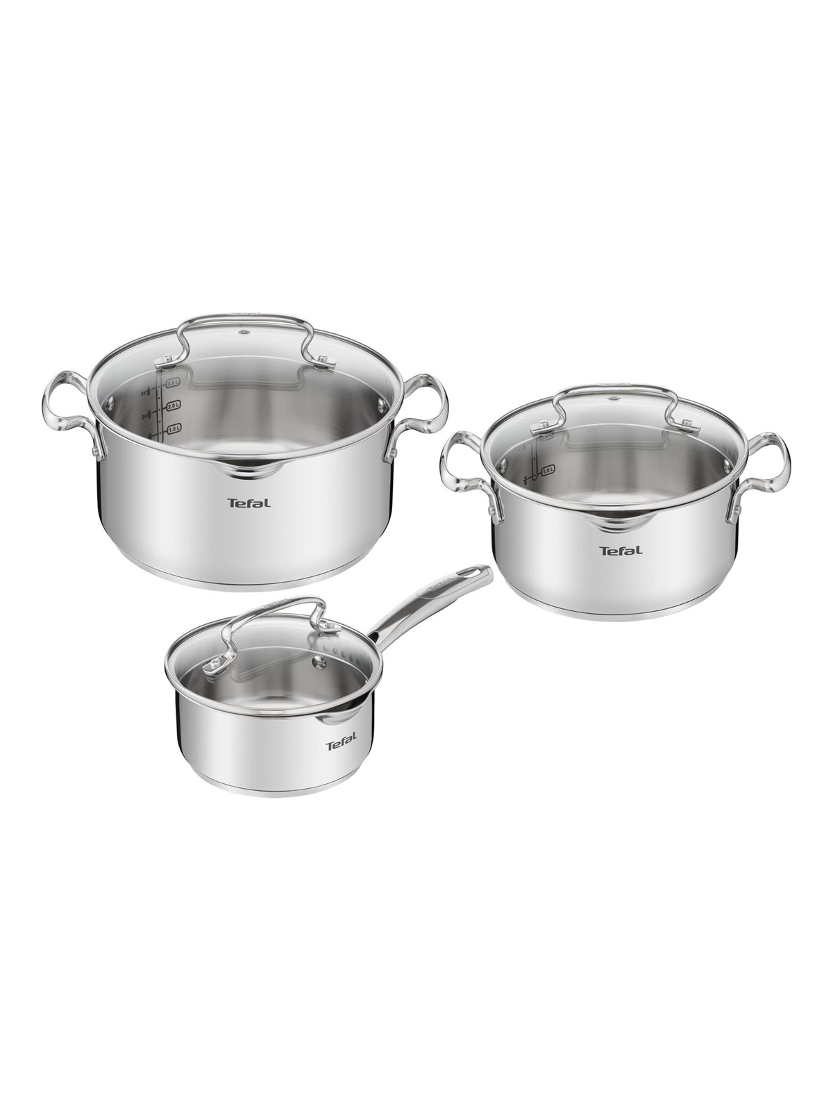 Tefal Duetto+ G719S674 - pot set - 3 items