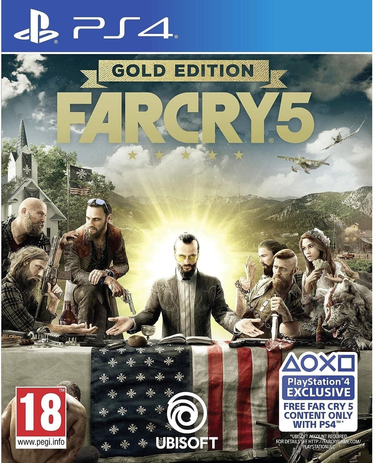 Gadcet Chadwell Heath Far Cry 5 Gold Edition - PS4 Game, Used - Good