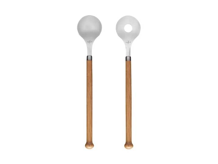 Sagaform Couverts à salade Nature, lot de 2 Chêne