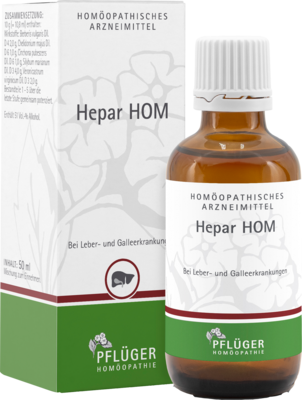 Homöopathisches Laboratorium Alexander Pflüger GmbH & Co. KG HEPAR HOM Tropfen 50 ml 02749937
