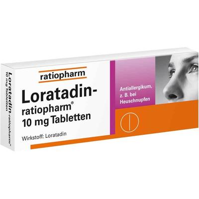 LORATADIN-ratiopharm 10 mg Tabletten 100 St