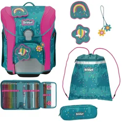 Scout Micro Schulranzen-Set 4-teilig DIN Happy Confetti 19 Liter