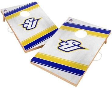 Skip's Garage Spalding Golden Eagles Regulation 2x4 Cornhole Set