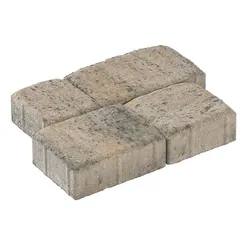 Diephaus Pflastersteine VIA VARIO Mehrformat 46 Stück Muschelkalk