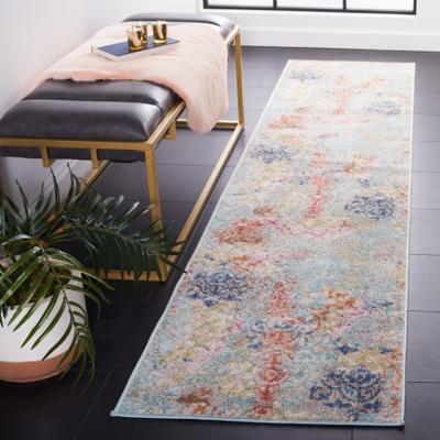 SAFAVIEH Phoenix Floricica Boho Distressed Rug