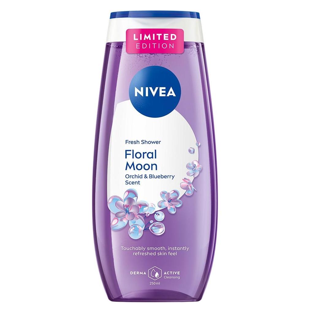 Nivea Florales Mond-Orchideen- & Blaubeerduft Frisches Duschgel (250 ml) (4006000233857)