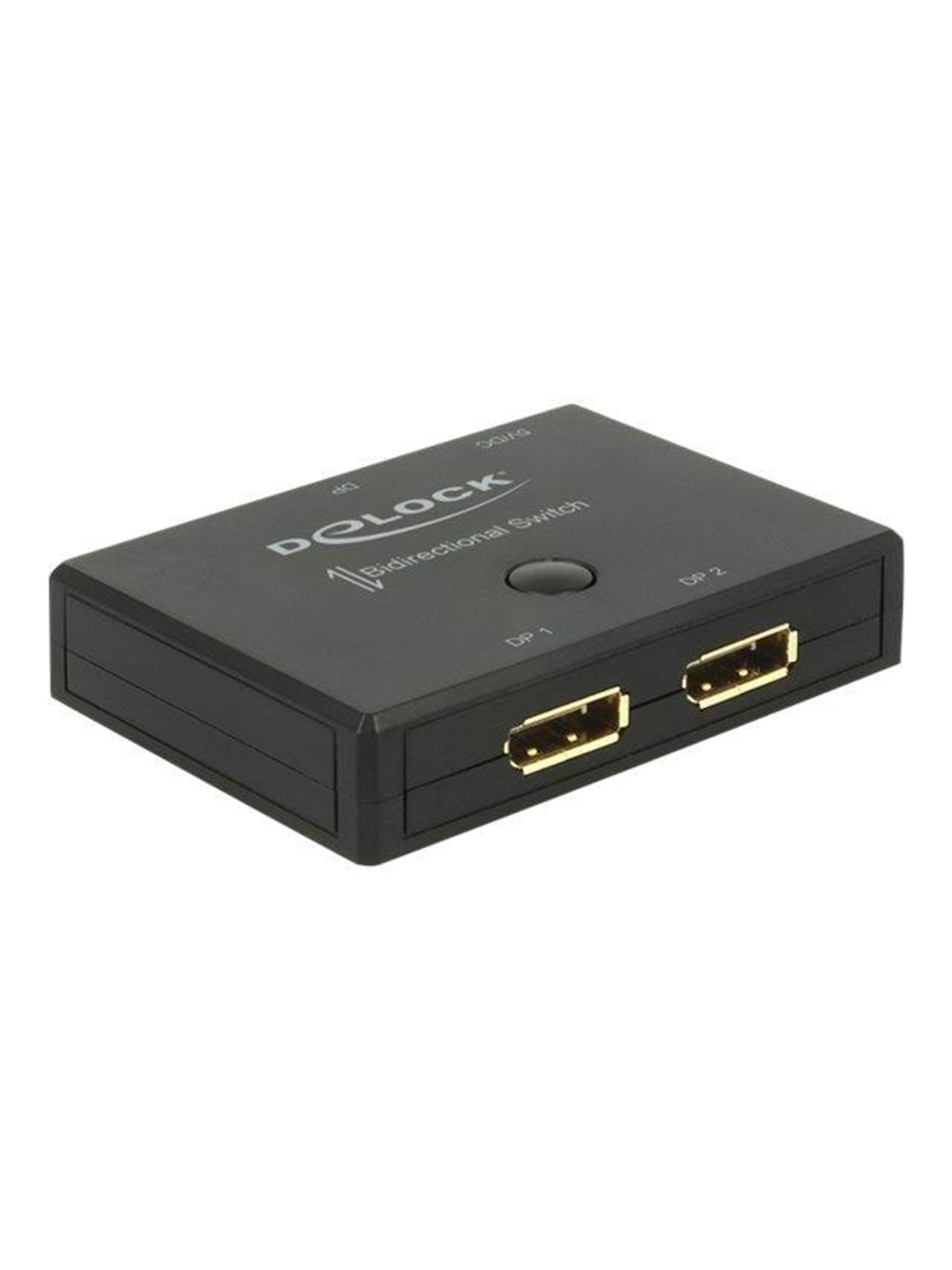 DeLOCK Displayport 2 - 1 Switch bidirectional 4K 60 Hz