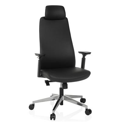 Bürostuhl / Chefsessel YUCANO I Kunstleder schwarz hjh OFFICE