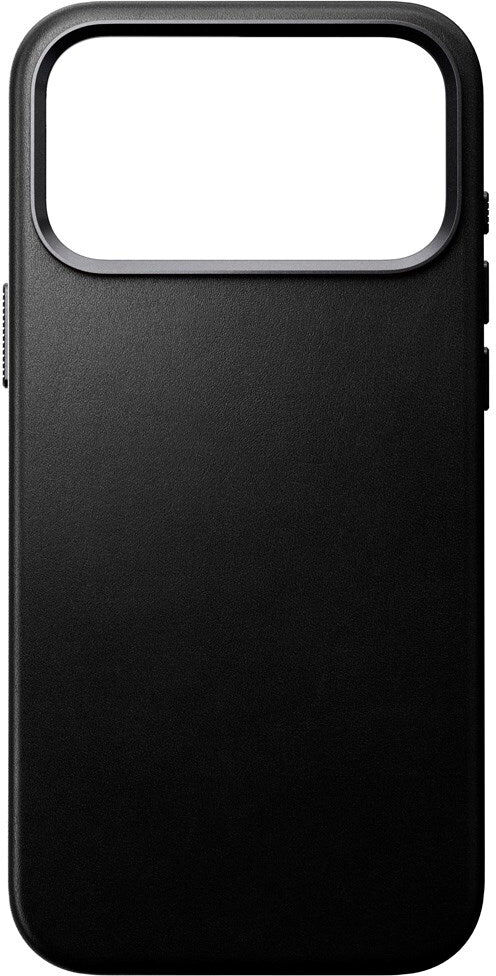 iPhone 17 Pro Max - Nomad Traditional Leather Cover - MagSafe Kompatibel - Black