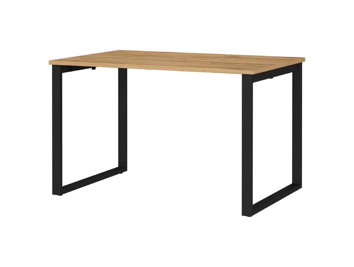 Schreibtisch Tivolo 120cm Braun/Eiche Grandson Dekor Kufen