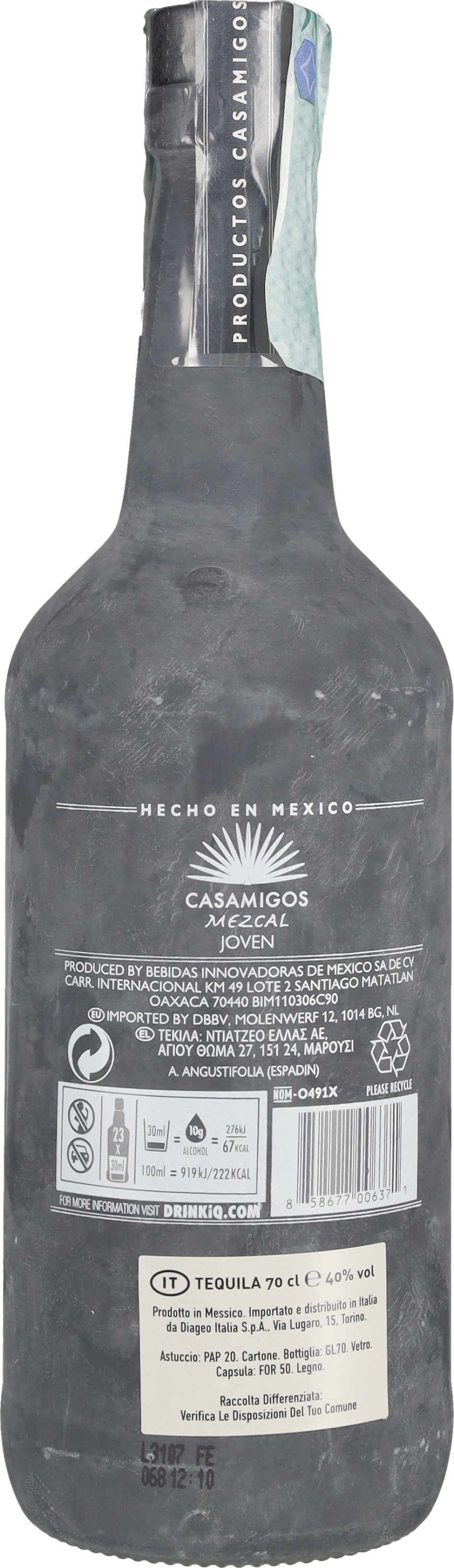 Casamigos Mezcal Joven
