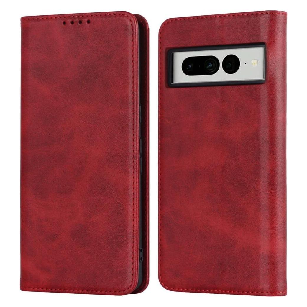 Cover-Discount Google Pixel 7 Pro - Stand Flip Case Hülle rot (Google Pixel 7 Pro) (660115508B)