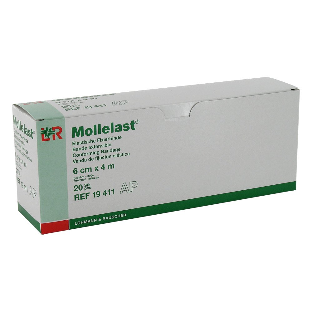 Lohmann & Rauscher GmbH & Co.KG Mollelast 6cmx4m weiss 04781543