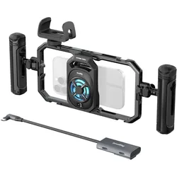 SmallRig All-in-One Thermal Phone Cage Kit, Detailfarbe: Schwarz (Cage), Video Zubehör, Schwarz