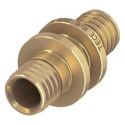TECE Gerader Verbinder 32 x 32mm Messing (706032) (766032 / 706032)