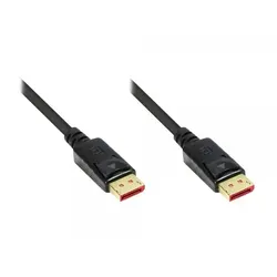 Alcasa 4814-005S DisplayPort-Kabel 0,5 m Schwarz