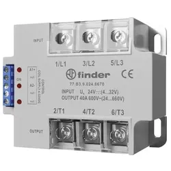 Finder Elektronisches Lastrelais, 25 A 77.A3.8.23.8671, Relais