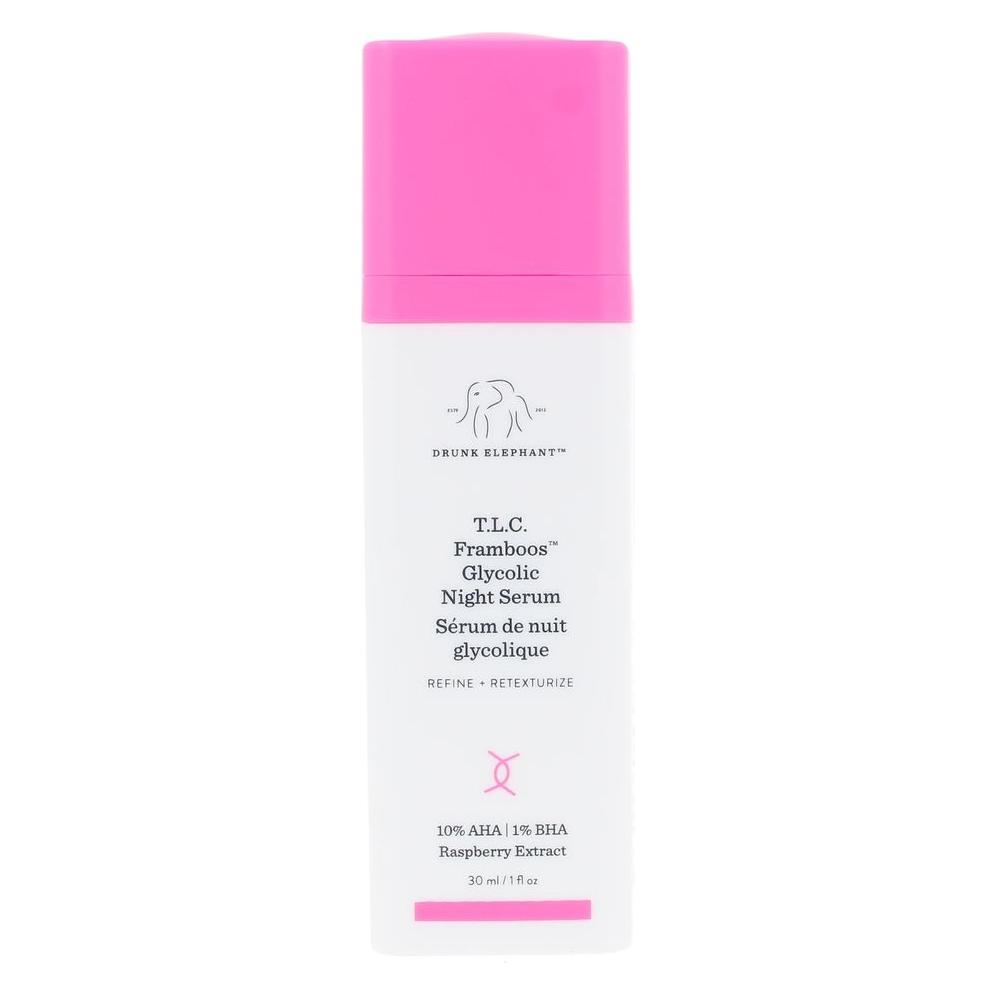 Drunk Elephant Serum T.L.C. Framboos Glycolic Night Serum 30 ml (30 ml, Nachtcreme) (245644)