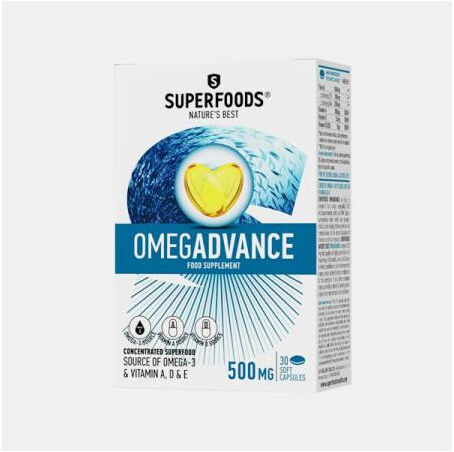 SUPERFOODS OMEGADVANCE 30 CAPSULAS