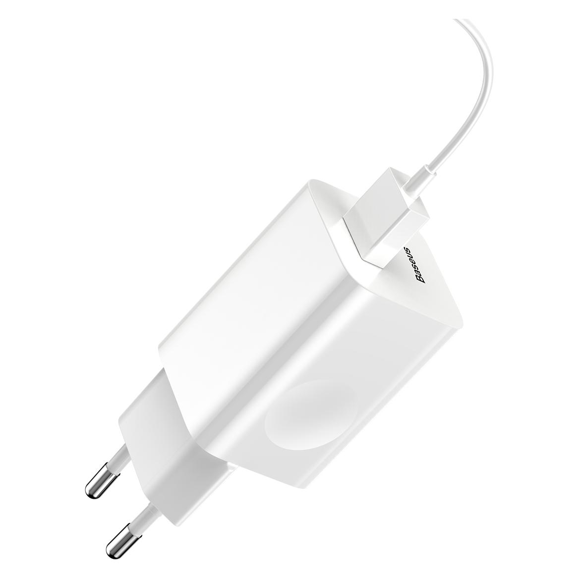 Baseus Charging Quick Charger (24 W, 1 Port) (CCALL-BX02)