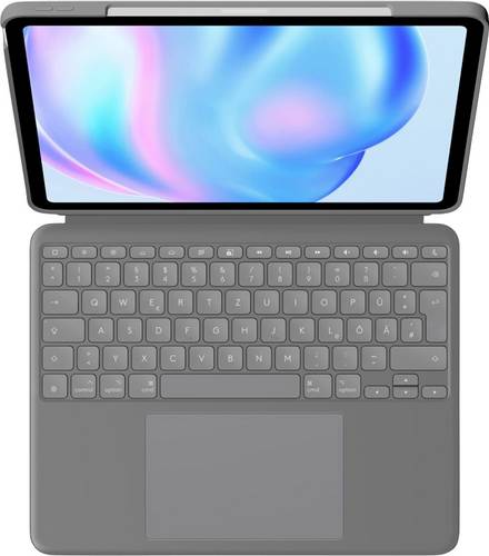 Logitech Combo Touch Tablet-Tastatur mit Hülle Passend für Marke (Tablet): Apple iPad Air 13" (M2, 2024), iPad Air 13" (M3, 2025)