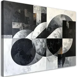 LEINWANDBILD 3D und geometrisch 100x70cm