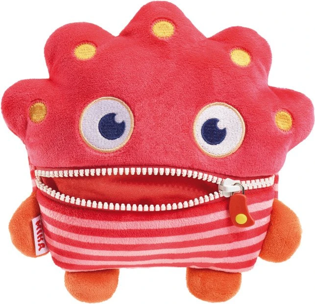 Schmidt Spiele Sorgenfresser klein Mika (rot/rosa, 18 cm)